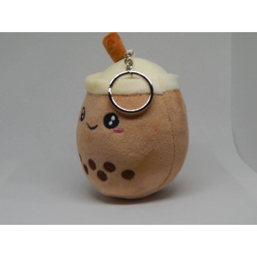Cute Boba Tea Plush Keychain – Soft boba Tea Toy Charm